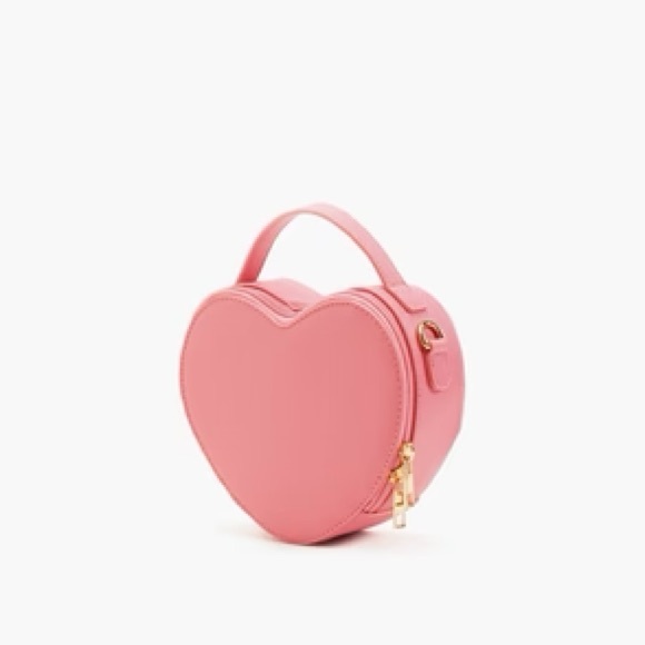 NWT Like Dreams Pink Heart Breaker Crossbody Purse - Picture 3 of 6